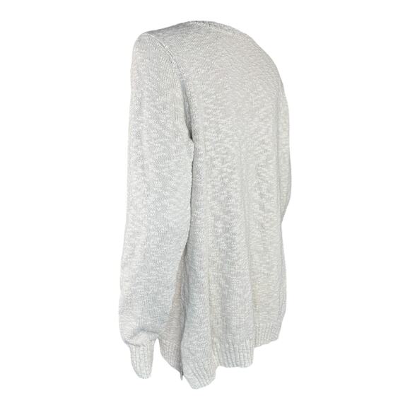 Belle Beach By Kim Gravel Crewneck Beach Sweater Sand Dune Medium NWOT - Picture 8 of 13